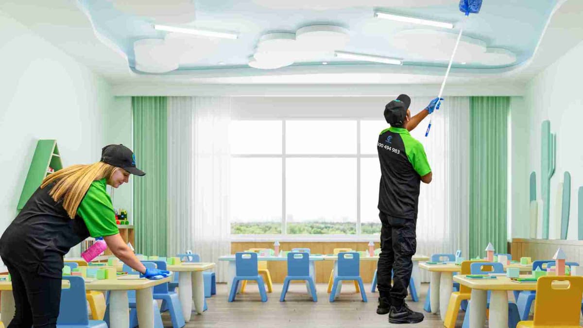 Professional school cleaning services in Pyrmont